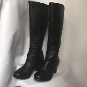 Dansko black leather boots